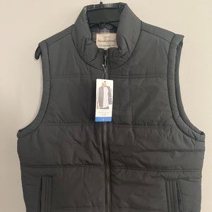 Original Weatherproof Vintage Puffer Vest Mens Size Large Green Lined Plaid NEW